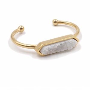 Kinsley Armelle Gold Cuff Bracelet NEW